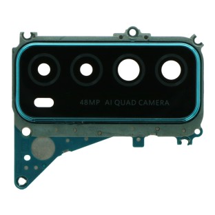 Huawei P smart 2021 Lente della fotocamera posteriore con cornice verde