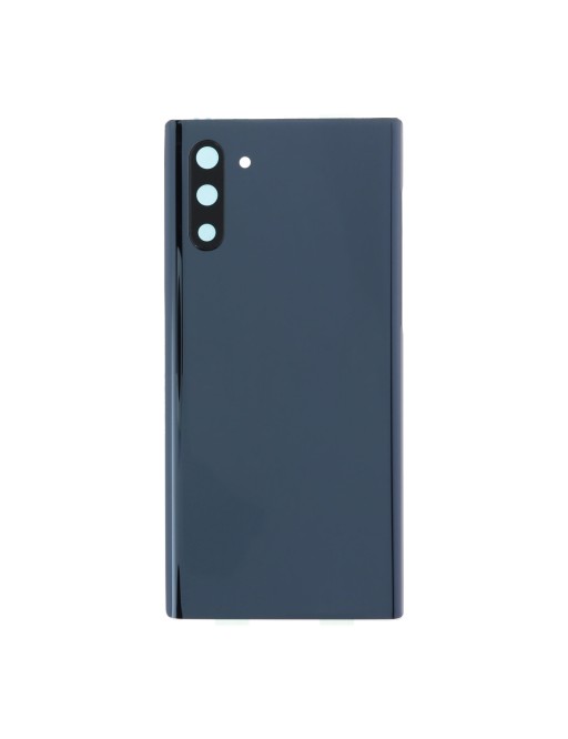 Samsung Galaxy Note 10 Backcover Couvercle de batterie Coque arrière noire avec adhésif et objectif de caméra arrière