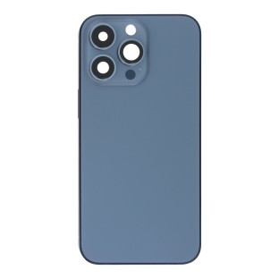iPhone 13 Pro Backcover incl. cadre, lentille & glissière SIM bleu