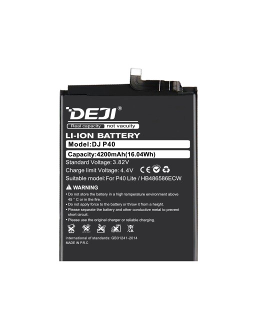 DEJI Replacement Battery for Huawei P40 Lite Normal Capacity 4200mAh
