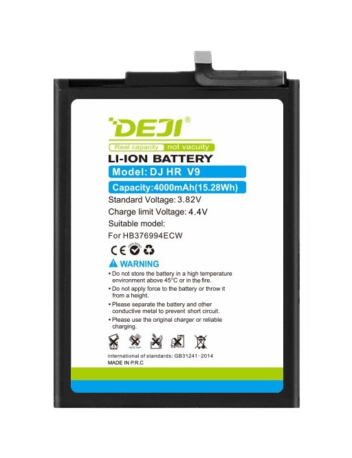 DEJI Replacement Battery for Huawei Honor V9 Normal Capacity 4000mAh