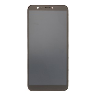 Écran LCD de remplacement avec cadre prémonté pour Huawei P Smart Noir