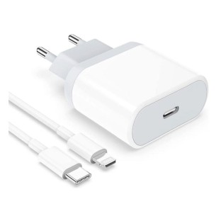 Ladegerät inkl. Kabel für iPhone 11-14 USB-C 20W