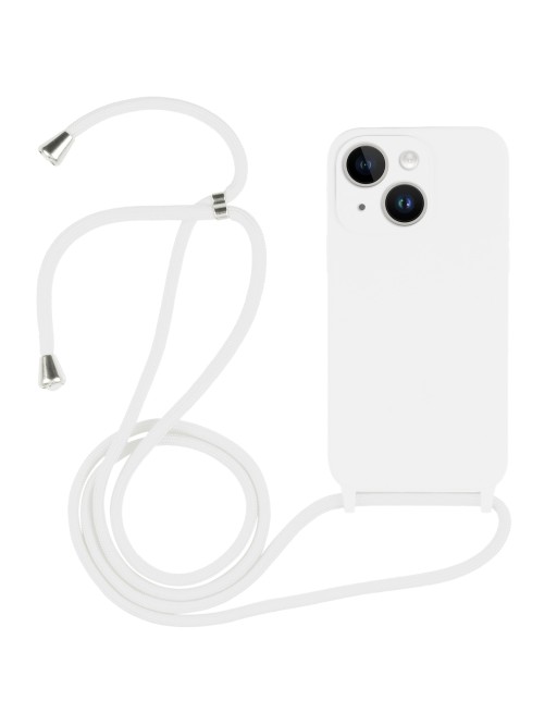 Necklace Custodia a catena per iPhone 14 (Bianco)