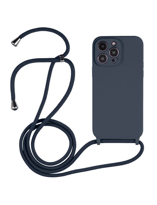 Necklace Mobile Chain Case for iPhone 14 Pro (Midnight Blue)