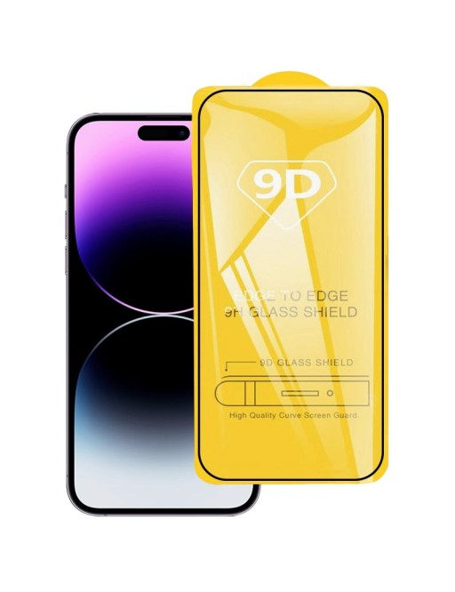 9D Display Schutzglas für iPhone 14 Pro