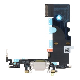 Prise de charge câble flexible pour iPhone SE 2022 Blanc