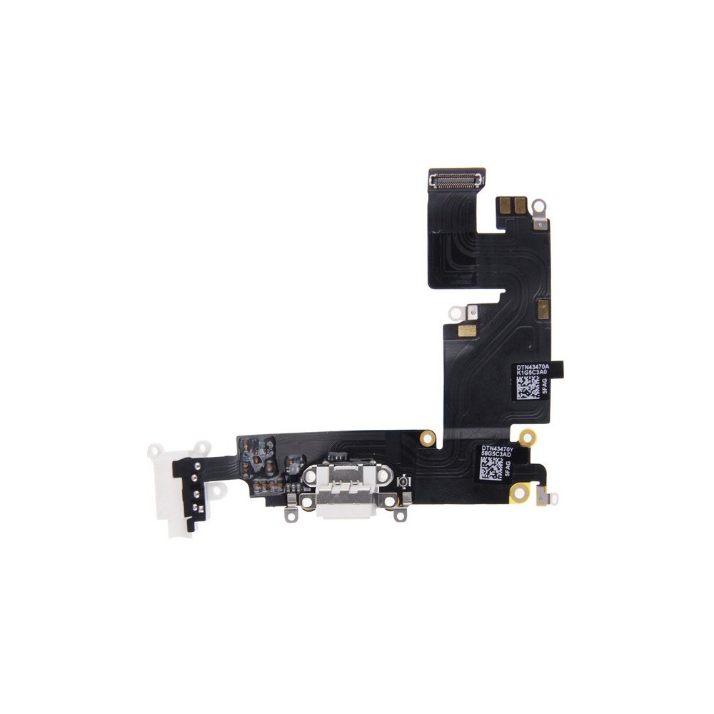 prise de charge pour iPhone 6 Plus / Connecteur Lightning Blanc (A1522, A1524, A1593)