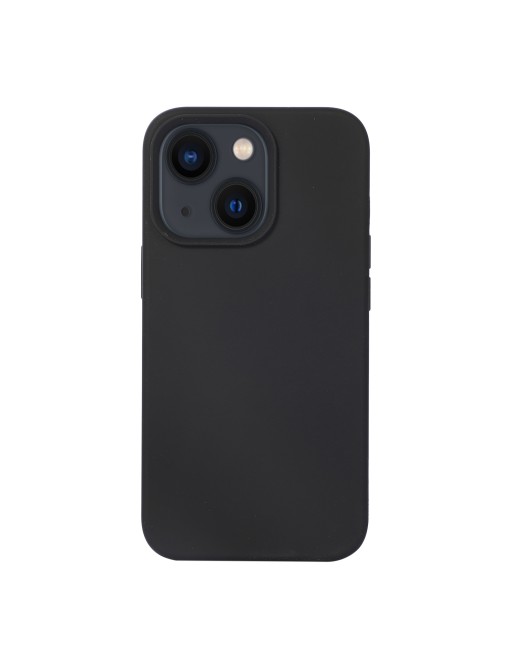 Silicone Mobile Phone Case for iPhone 14 (Black)