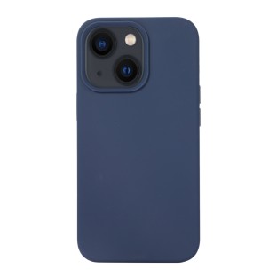 Custodia in silicone per iPhone 14 (blu notte)