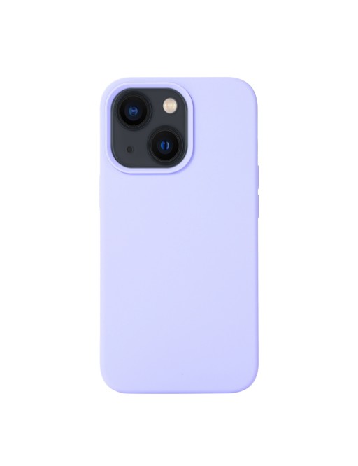 Silicone Mobile Phone Case for iPhone 14 (Purple)