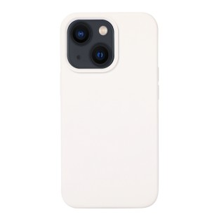Custodia in silicone per iPhone 14 Plus (bianco)