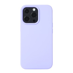 Silicone Mobile Phone Case for iPhone 14 Pro (Purple)
