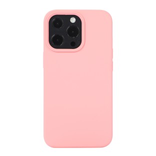 Silikon Handyhülle für iPhone 14 Pro (Pink)