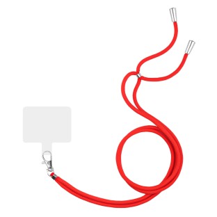 Universal Mobile Phone Chain Adjustable Red