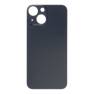 iPhone 13 Mini 5.4" Batterieabdeckung / Backcover inkl. Kleberahmen "Big Hole" Schwarz