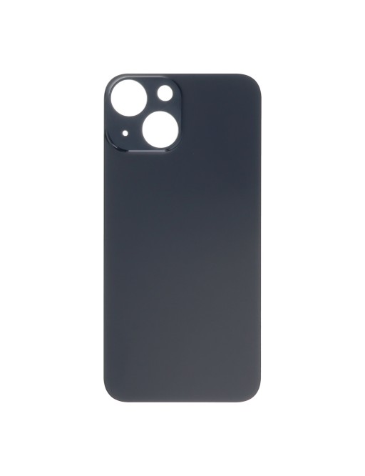 iPhone 13 Mini 5.4" couvercle de batterie / backcover incl. cadre adhésif "Big Hole" noir