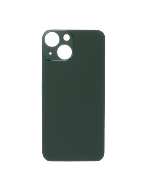 iPhone 13 Mini 5.4" couvercle de batterie / backcover incl. cadre adhésif "Big Hole" vert