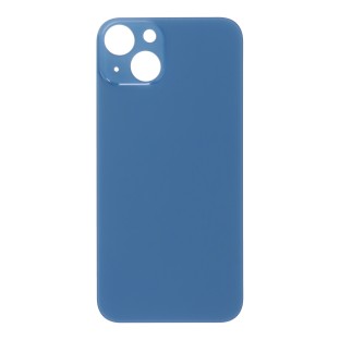 iPhone 13 6.1" Batterieabdeckung / Backcover inkl. Kleberahmen "Big Hole" Blau