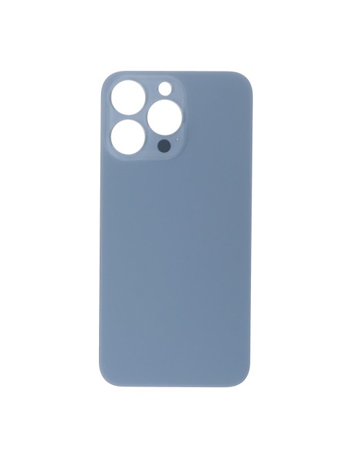 iPhone 13 Pro 6.1" Battery Cover / Back Cover con cornice adesiva "Big Hole" Blu