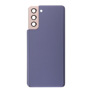 Samsung Galaxy S21+ 5G G996 Coperchio batteria con cornice adesiva + obiettivo fotocamera posteriore viola