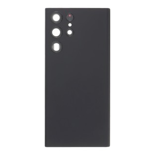 Samsung Galaxy S22 Ultra 5G Battery Cover con cornice adesiva + obiettivo fotocamera posteriore nero