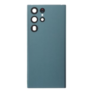 Samsung Galaxy S22 Ultra 5G Battery Cover incl. cornice adesiva + obiettivo fotocamera posteriore verde