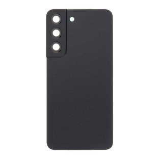 Samsung Galaxy S22 5G Battery Cover con cornice adesiva + obiettivo fotocamera posteriore nero