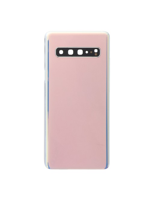 Samsung Galaxy S10 5G Battery Cover incl. Adhesive Frame + Rear Camera Lens White