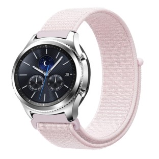 Cinturino in nylon rosa per Samsung Galaxy Watch 46 mm