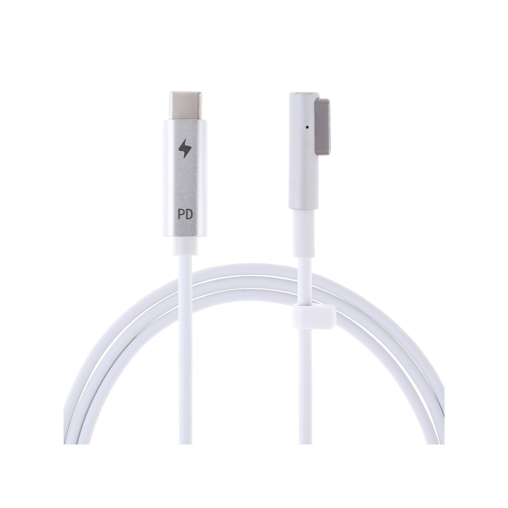 85W 5-pin MagSafe 1 (L connector) to USB-C Type-C cable