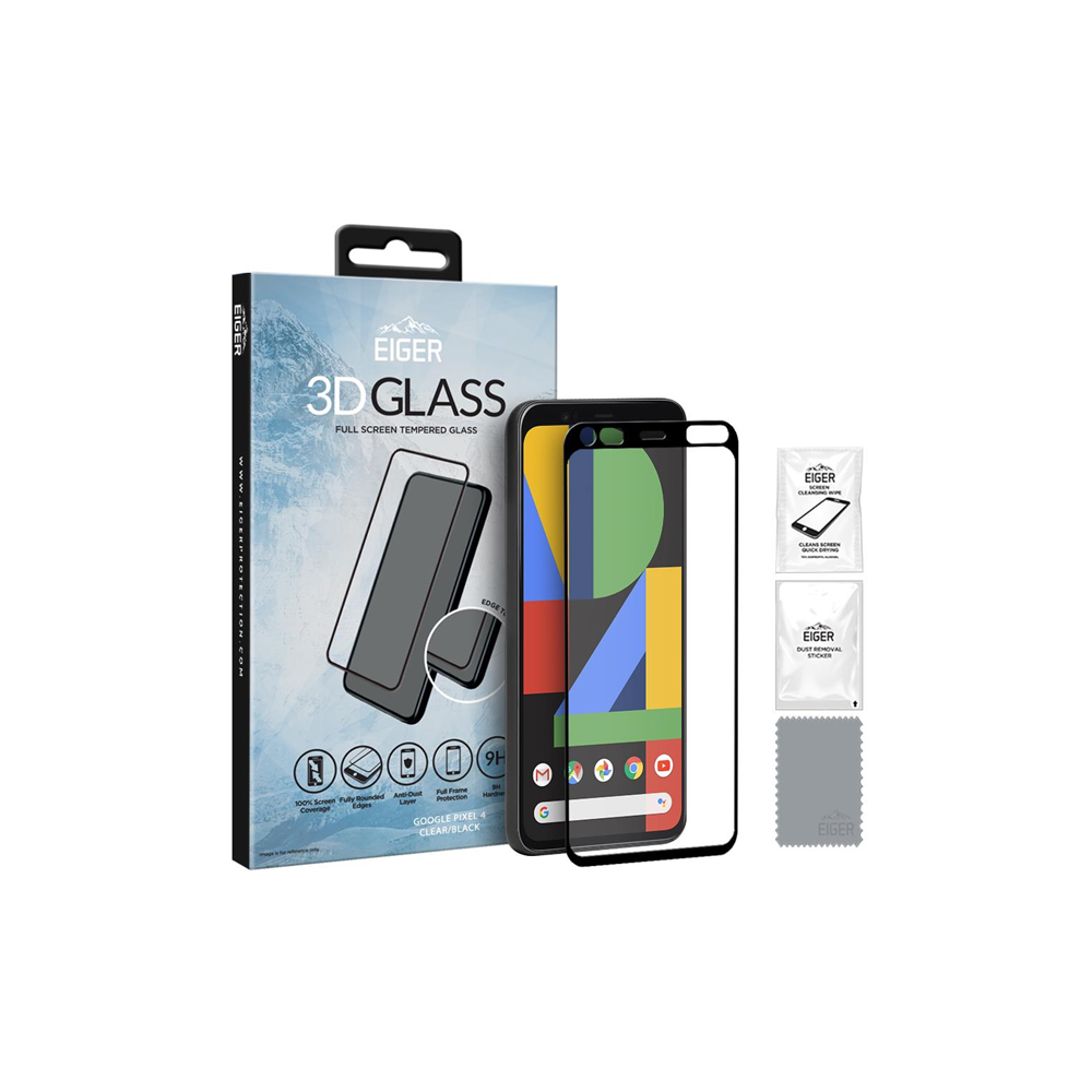 Eiger 3D SP Glass Google Pixel 4 XL Clear/Black