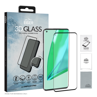 One Plus 9 Pro. 3D-Glas sw