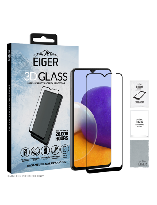 Galaxy A22 5G. 3D-Glas sw