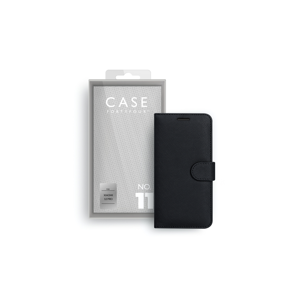 Xiaomi 12 Pro. Book-Cover schwarz