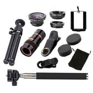 10in1 Mobile Phone Universal Photo Lens Set