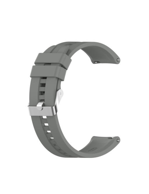 Bracciale in silicone per Huawei Watch GT 2 42mm Grigio