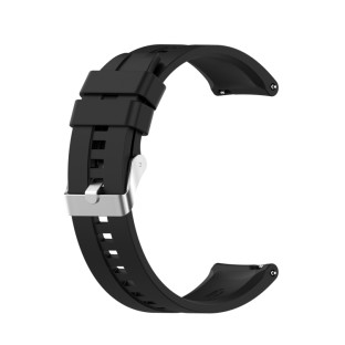 Cinturino in silicone per Huawei Watch GT 2 42mm nero