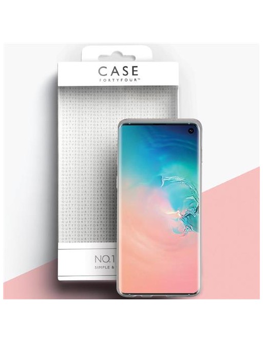 Case 44 Samsung Galaxy S10 Silicone Soft Cover Transparent