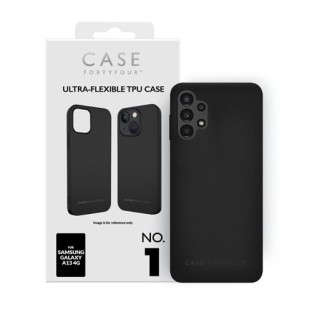 Case 44 Samsung Galaxy A13 4G Cover morbida in silicone nero
