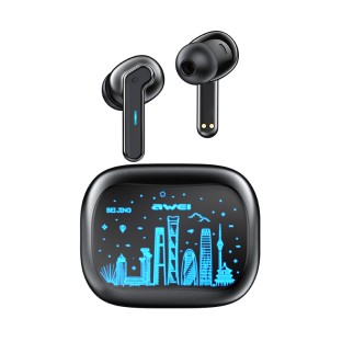 Wireless In-Ear Gaming Earbuds with Noise Cancellation Black