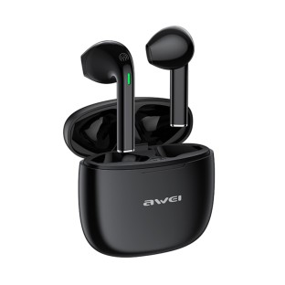 Stereo Wireless Bluetooth In-Ear Headphones IPX6 Waterproof Black