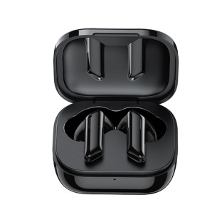 Stereo Wireless Sports Earbuds In-Ear BT Headphones IPX4 Waterproof Black
