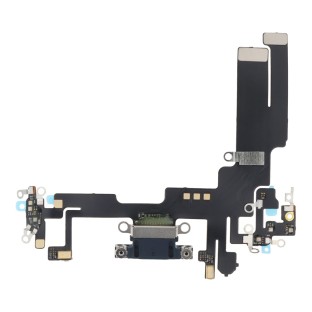 connecteur de charge iPhone 14 Câble flexible noir