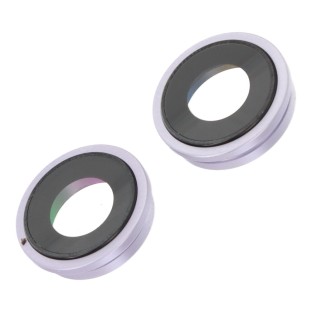 lente e lunetta della fotocamera posteriore di iPhone 14 / 14 Plus: set di 2 pezzi viola
