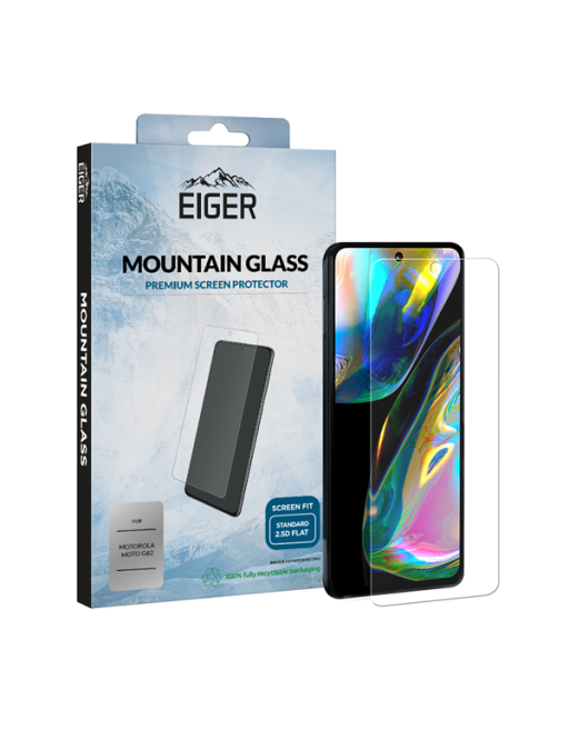 Motorola Moto G82 Display-Glas (1er-Pack) Mountain Glass 2.5D clear