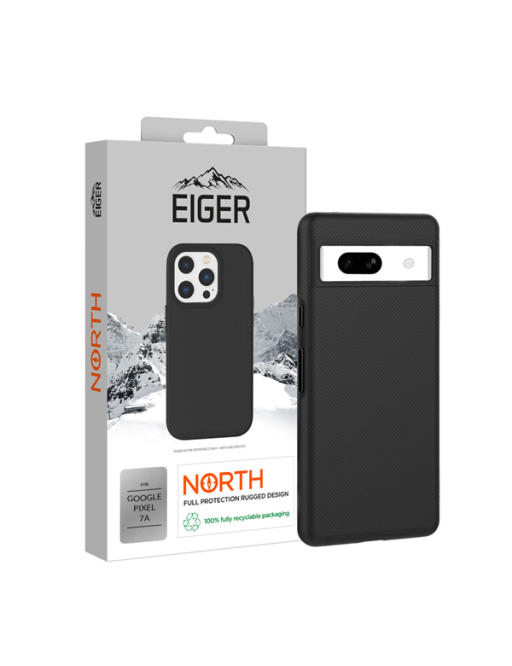 Google Pixel 7a Outdoor-Cover Eiger North Case black