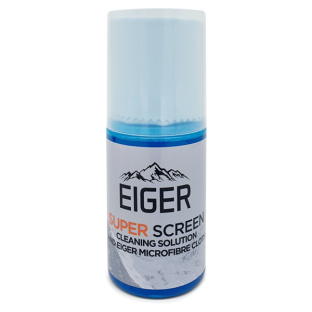 Screen Cleaning Kit Display Reinigungs-Set Eiger Super Screen Cleaning Kit 2 in 1