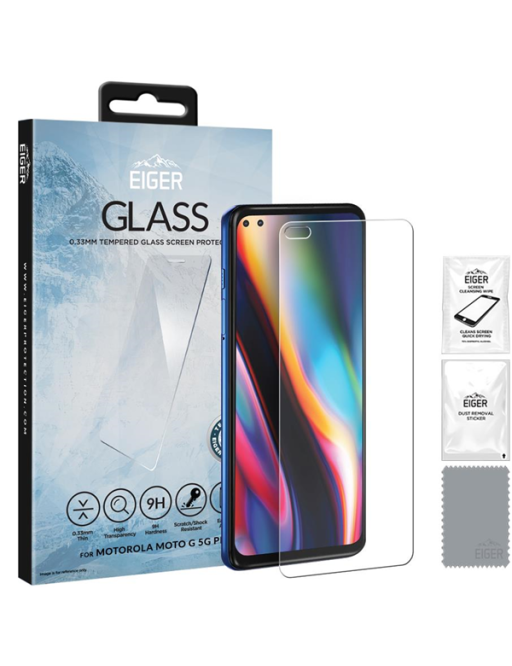 Motorola G 5G Plus Display-Flachglas 2.5D Glass clear
