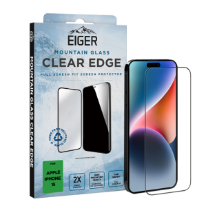 iPhone 15. EDGE-Glas sw